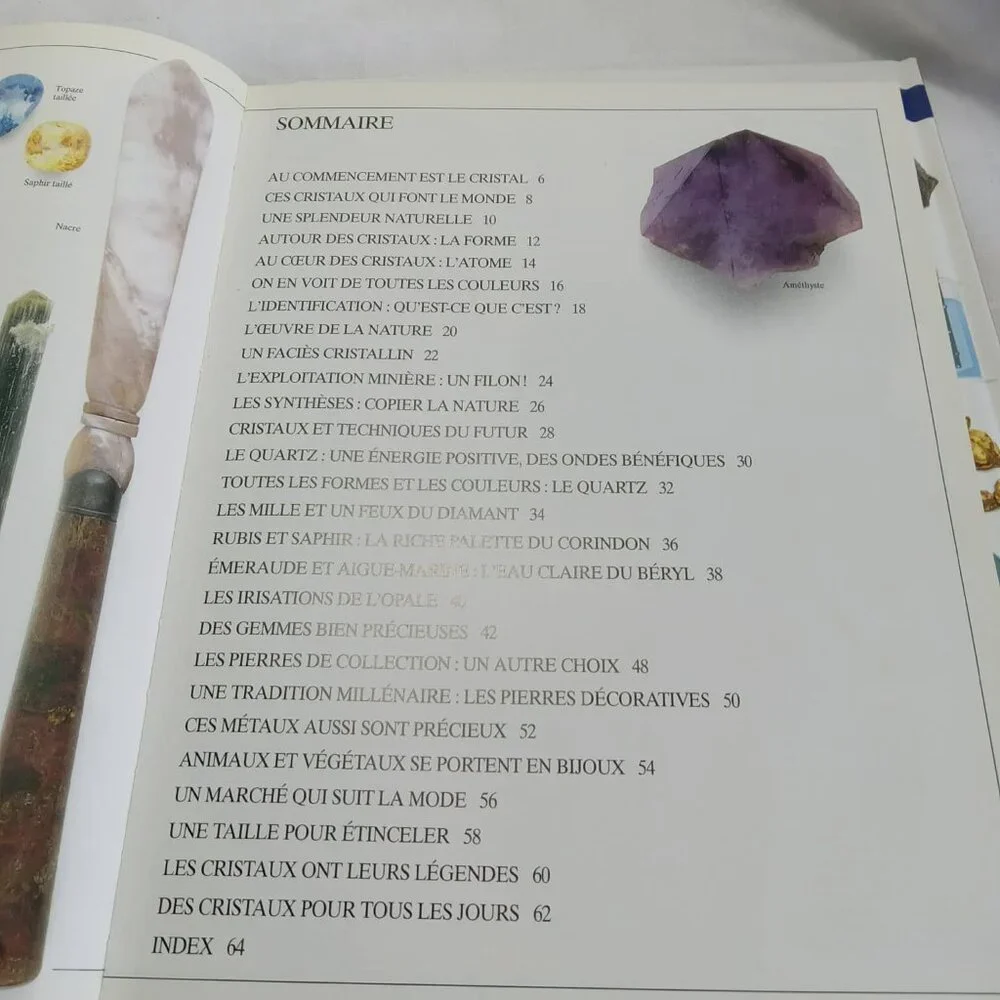 Two books on rocks, minerals, and gemstones, in French - Picture 7 of 10